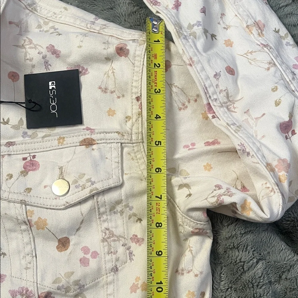 Joe's The Boyfriend Floral Denim Jacket - Picture 10 of 14